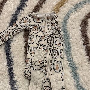Little Sleepies Whimsical Animal Print Onesie